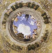 Andrea Mantegna Ceiling Oculus oil painting artist